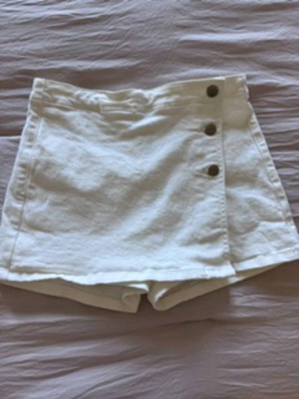 RISEN White Denim Skort Size S - Never Worn